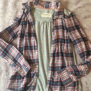 Super cute and soft Tucker+Tate flannel!!